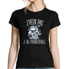 T-shirt Femme Paintball - Planetee