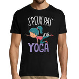 T-shirt Homme Je peux pas Yoga - Planetee