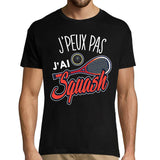 T-shirt Homme Je peux pas Squash - Planetee