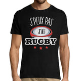 T-shirt Homme Je peux pas j'ai Rugby - Planetee