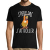 T-shirt Homme Je peux pas Roller - Planetee