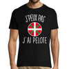 T-shirt Homme Je peux pas Pelote Basque - Planetee