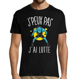 T-shirt Homme Je peux pas Lutte - Planetee