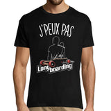 T-shirt Homme Je peux pas Longboard - Planetee