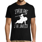 T-shirt Homme Je peux pas Javelot - Planetee