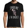 T-shirt Homme Je peux pas Basketball - Planetee