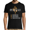 T-shirt homme Nom de Famille Rousseau - Planetee