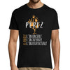 T-shirt homme Nom de Famille Perez - Planetee