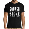 T-shirt homme Squash / Écraser et bière - Planetee