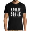T-shirt homme Karaté et bière - Planetee