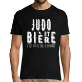 T-shirt homme Judo et bière - Planetee