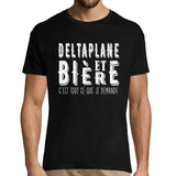 T-shirt homme Deltaplane et bière - Planetee
