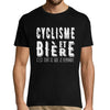 T-shirt homme Cyclisme et bière - Planetee