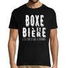 T-shirt homme Boxe et bière - Planetee