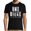 T-shirt homme BMX et bière - Planetee