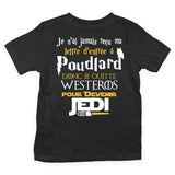T-shirt Enfant Quitter Westeros pour Devenir Jedi - Planetee