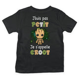 T-shirt Enfant Je ne suis pas Petit Je s'appelle Groot - Planetee