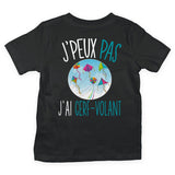 T-shirt Enfant j'peux pas j'ai cerf volant - Planetee