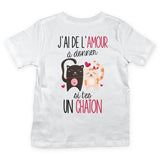T-shirt Enfant chaton - Planetee