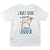 T-shirt Enfant labrador - Planetee