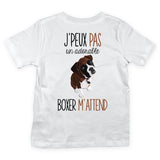 T-shirt enfant j'peux pas boxer - Planetee