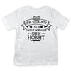 T-shirt Enfant Petit Hobbit blanc - Planetee