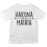 T-shirt Enfant Hakuna Matata blanc - Planetee