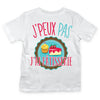 T-shirt Enfant J'peux pas j'ai patisserie blanc - Planetee