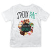 T-shirt Enfant J'peux pas j'ai je fais des cupcakes blanc - Planetee