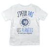 T-shirt Enfant J'peux pas j'ai astrologie blanc - Planetee