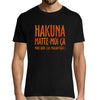 T-shirt homme Hakuna Matte Moi ça - Planetee