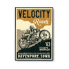 Affiche Vintage Moto - Planetee
