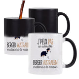 Mug magique J'peux pas Berger Australien - Planetee