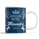 Tasse Noël Manuela Bleu - Planetee