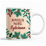Tasse Noël Sylviane Beige - Planetee