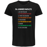 T-shirt Homme Se Promener en Forêt Journée Parfaite - Planetee