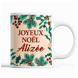 Tasse Noël Alizée Beige - Planetee