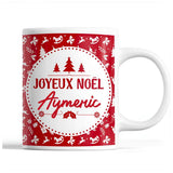 Tasse Noël Aymeric Rouge - Planetee