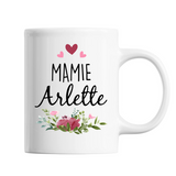 Mug Mamie Arlette | Tasse prénom Grand Mère - Planetee