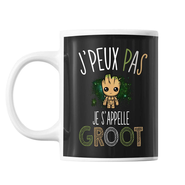 Mug J'peux Pas Je s'appelle Groot - Planetee