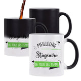 Mug magique Meilleure Stagiaire de tous les temps - Planetee