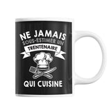 Mug Homme cuisine trentenaire - Planetee