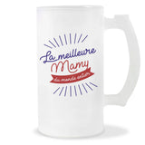 Chope de bière Mamy La Meilleure du Monde entier - Planetee