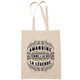 Sac Tote Bag Amandine La Déesse beige - Planetee
