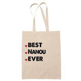 Sac Tote Bag Best Nanou Ever - Planetee