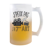 Chope de bière 7ème Art j'peux pas passionés de cinéma - Planetee