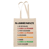 Tote Bag Pétanque Journée Parfaite - Planetee