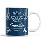 Tasse Noël Timothée Bleu - Planetee