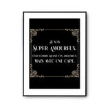 Affiche Couple Super Amoureux - Planetee