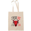 Sac Tote Bag J'peux pas Féria beige - Planetee